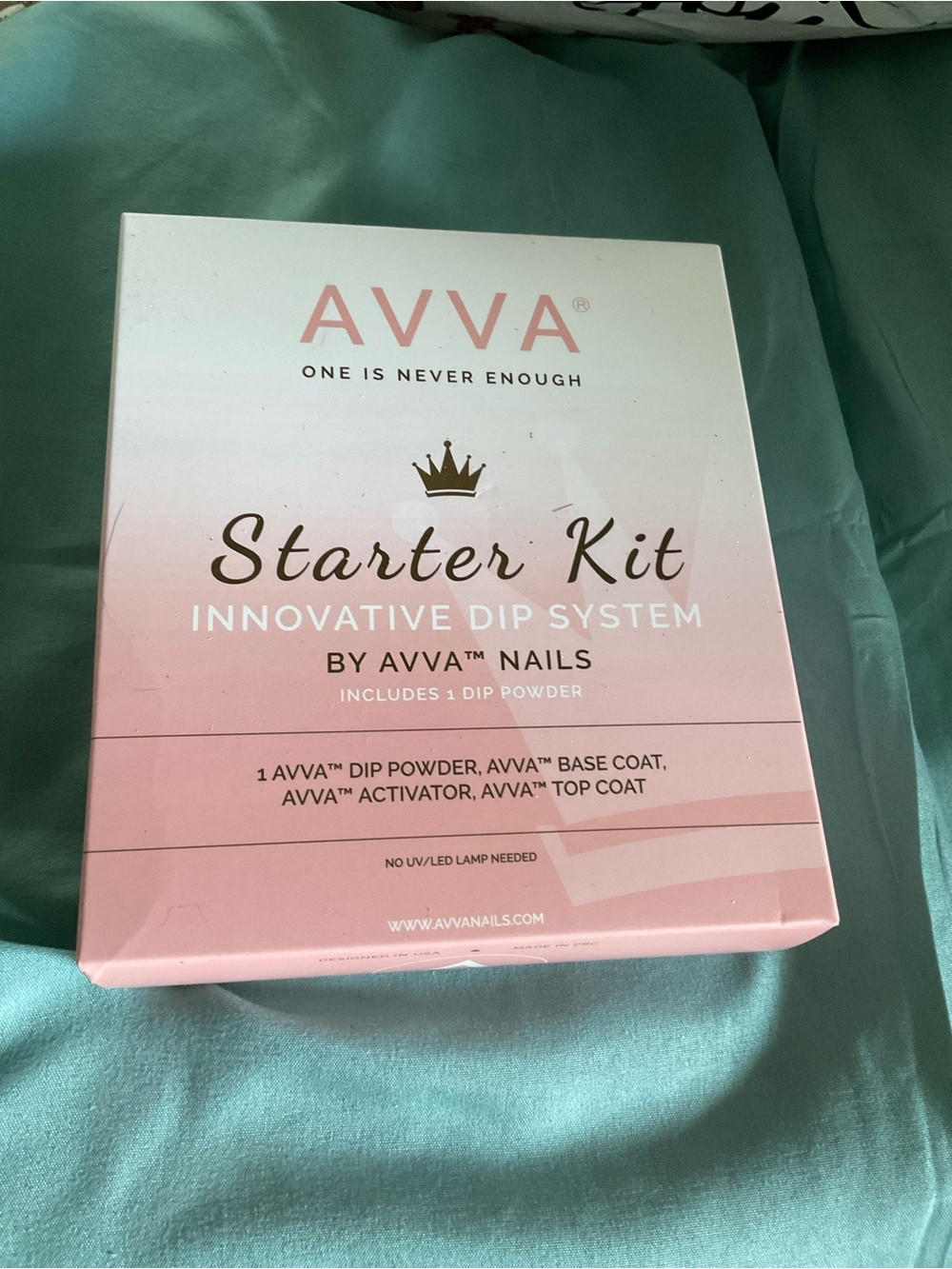 AVVA Pink Starter Kit - Innovative Dip System for Nails